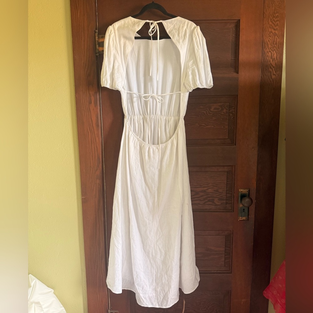 XL White Reformation Dress